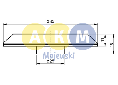 rubber-metal pressure disks for leaf springs