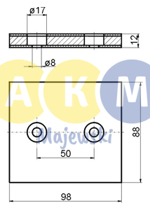 rubber-metal pressure disks for leaf springs