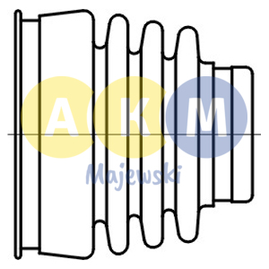 axle rubber bellow