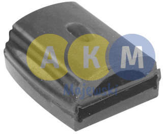 rubber pressure disks for leaf springs