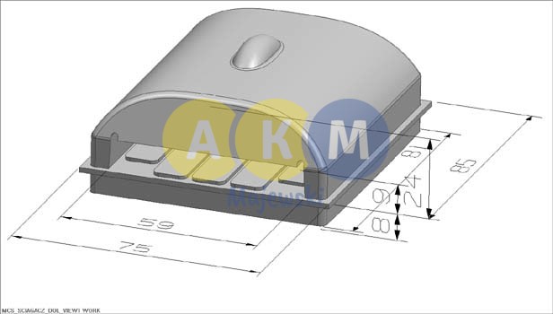 pressure disk for leaf spring