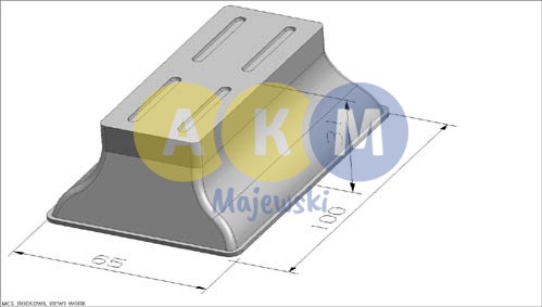rubber buffer of leaf spring