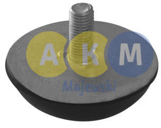pressure disk for leaf spring;