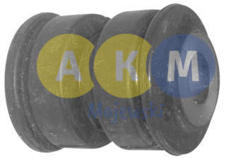 rubber-metal bush; leaf spring