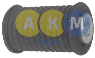 rubber-metal bush; leaf spring