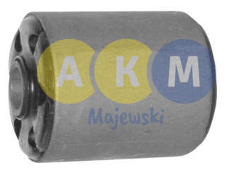 rubber-metal bush; leaf spring